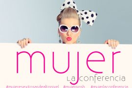 mujer la conferencia