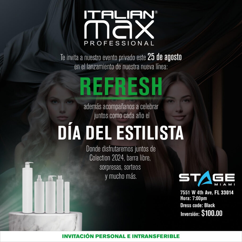 Italian Max professional - Dia del estilista